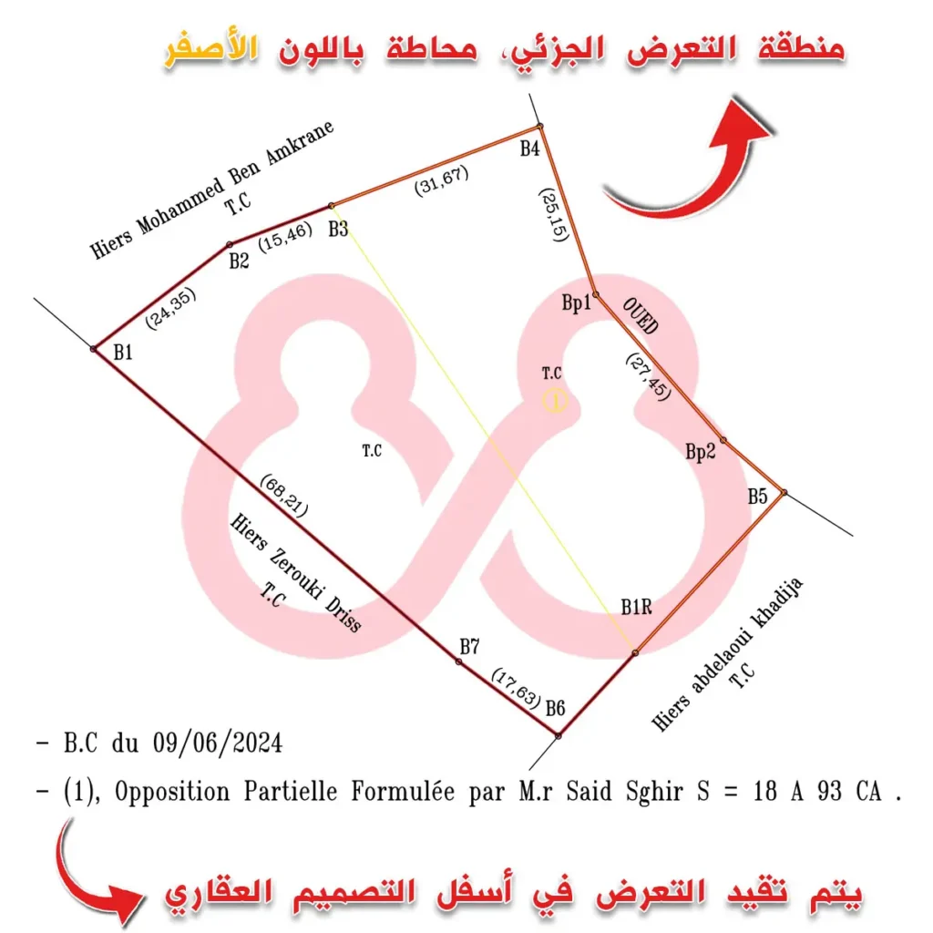 تعرض جزئي على مطلب التحفيظ العقاري